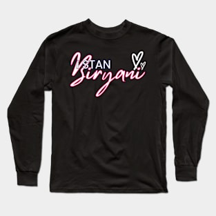 I Stan Biryani Love Indian food  Foodie Humor Slang Long Sleeve T-Shirt